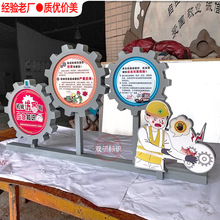 定制不锈钢主题公园标识牌应急知识科普宣传标牌景区警示提示牌