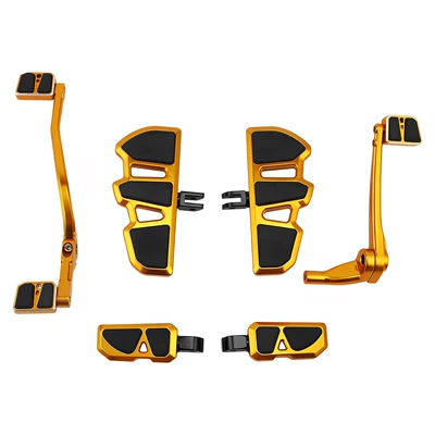 Motorcycle pedals Dyna Glide Driver and Passenger