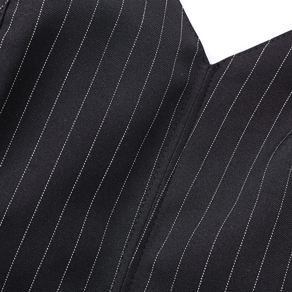 Nuevo traje de rayas negras hueso de pescado pectoral cinturón sexy damas top ajustado suministro transfronterizo lotes