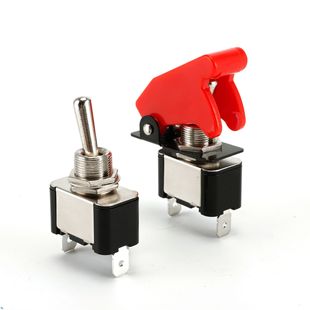 Kn3A-101 Toggle Switch 2-Pin Car Modification Switch Pin Screw Pin Rocker Arm Toggle Car Switch