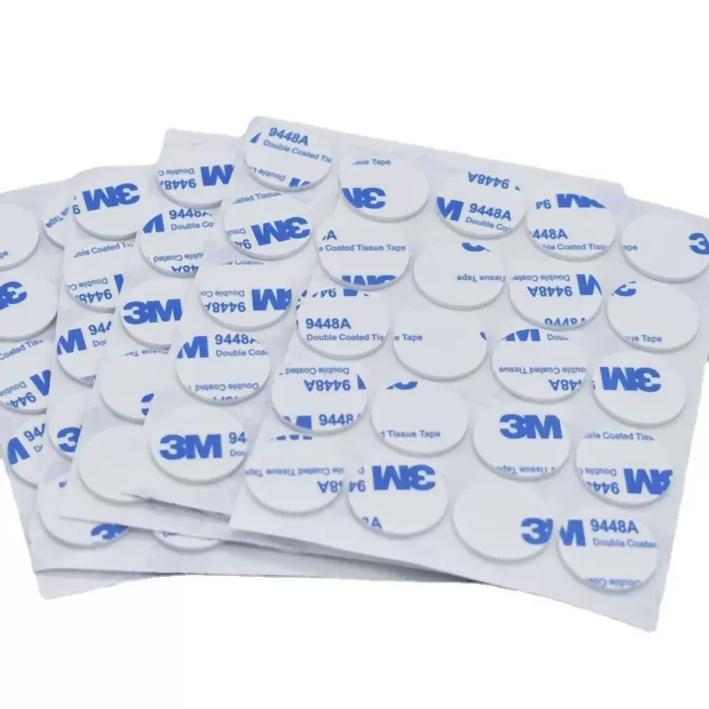 透明亚克力双面胶贴自粘网格泡沫eva脚垫圆形防水m3泡棉双面胶