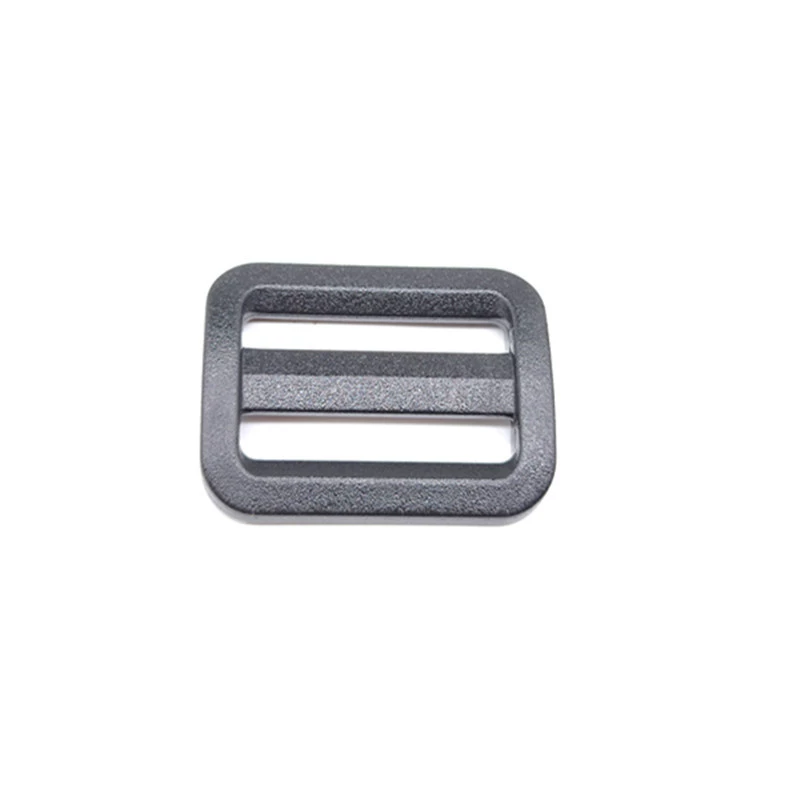 25 мм пластиковая Нескользящая японская Пряжка 1 дюйм трехскоростная Регулировочная Пряжка Толстая закругленная угловая вытяжная сердцевина Японская Пряжка E-образная Пряжка для лямки