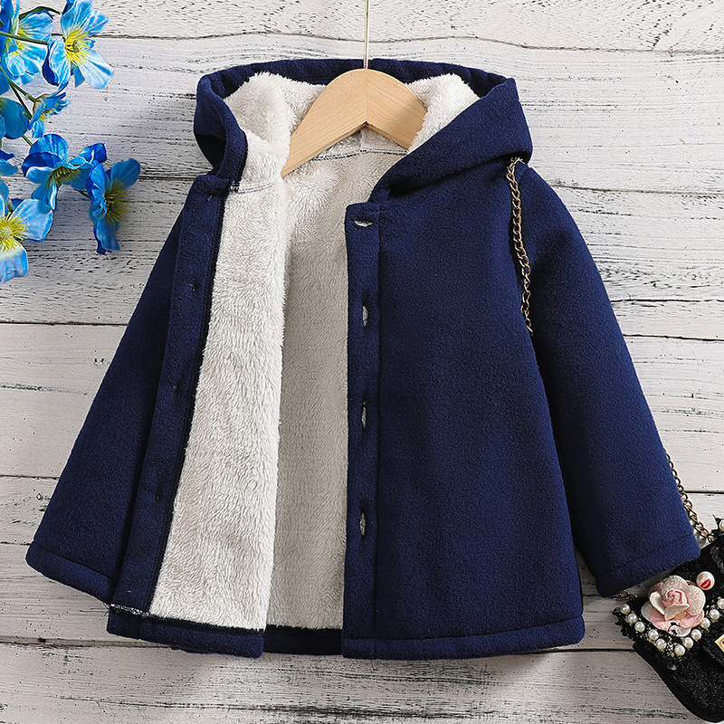 Children's Long Sleeve Hooded Jacket For Boys And Girls_voghion.com
