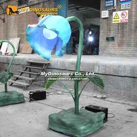 仿真软胶电动童话花模型 支持来图询问 动作造型皆可按需制作摆件