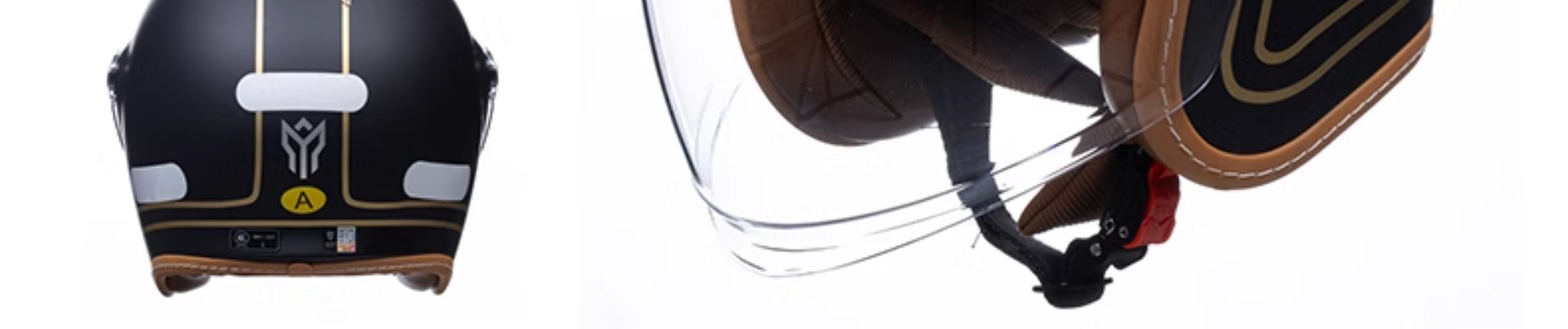 3C Certified Retro Half Helmet Motorcycle Helmet