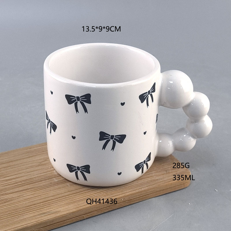 Cerámica Bead Handle Cup