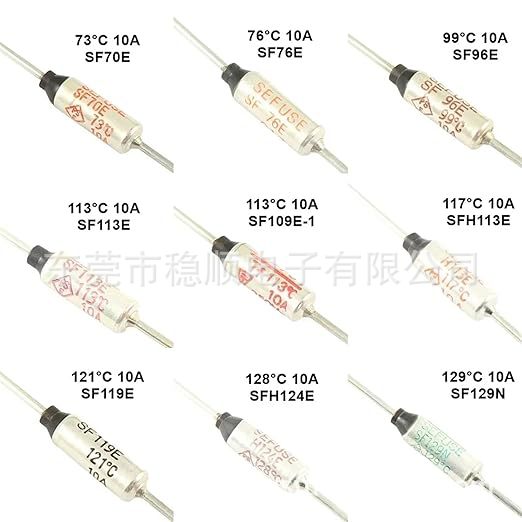 NEC温度保险丝SEFUSE SF70E SF76E SF91E SF96E SF113E 10A 250V