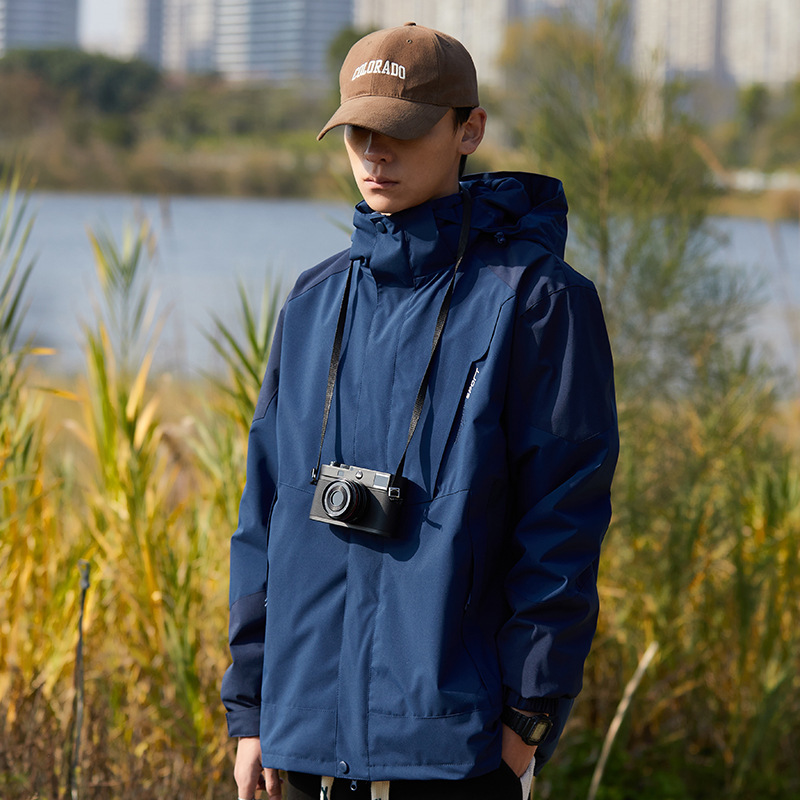 남성용 데님 블루