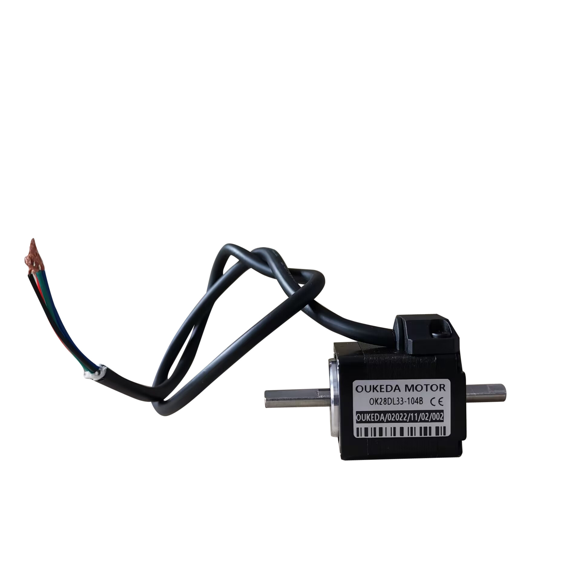 28两相小电机/28BYG33步进电机 33mm机身7N.cm 1A 二相四线高柔线