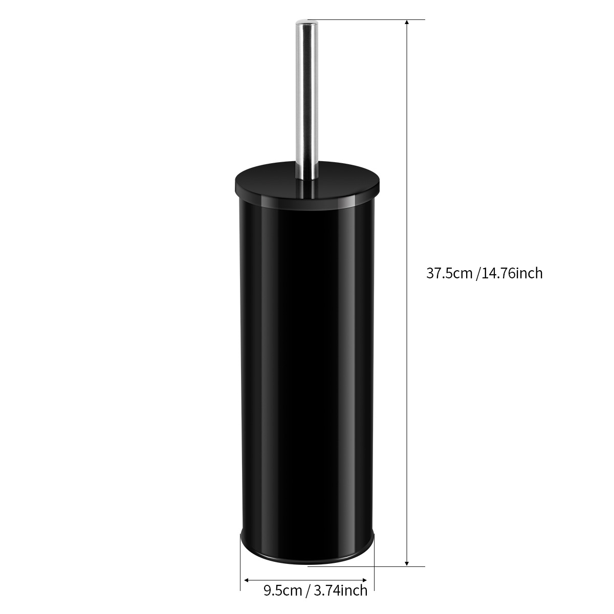 Ou runzhe cepillo de baño de acero inoxidable con base de limpieza del hogar cepillo de lavado de inodoro de piel suave cepillo de limpieza de mango largo