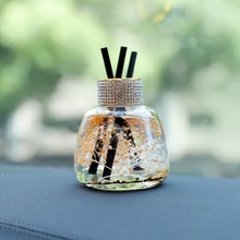 汽车摆件车载永生花藤条香薰精油汽车香水空气清新剂车内除异味