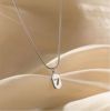Small design brand necklace stainless steel, sophisticated chain for key bag , simple and elegant design