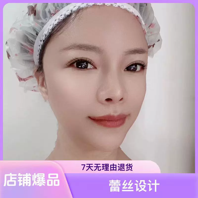 PE浴帽防水沐浴帽淋浴头套厨房防油烟女士加厚加大一次性浴帽
