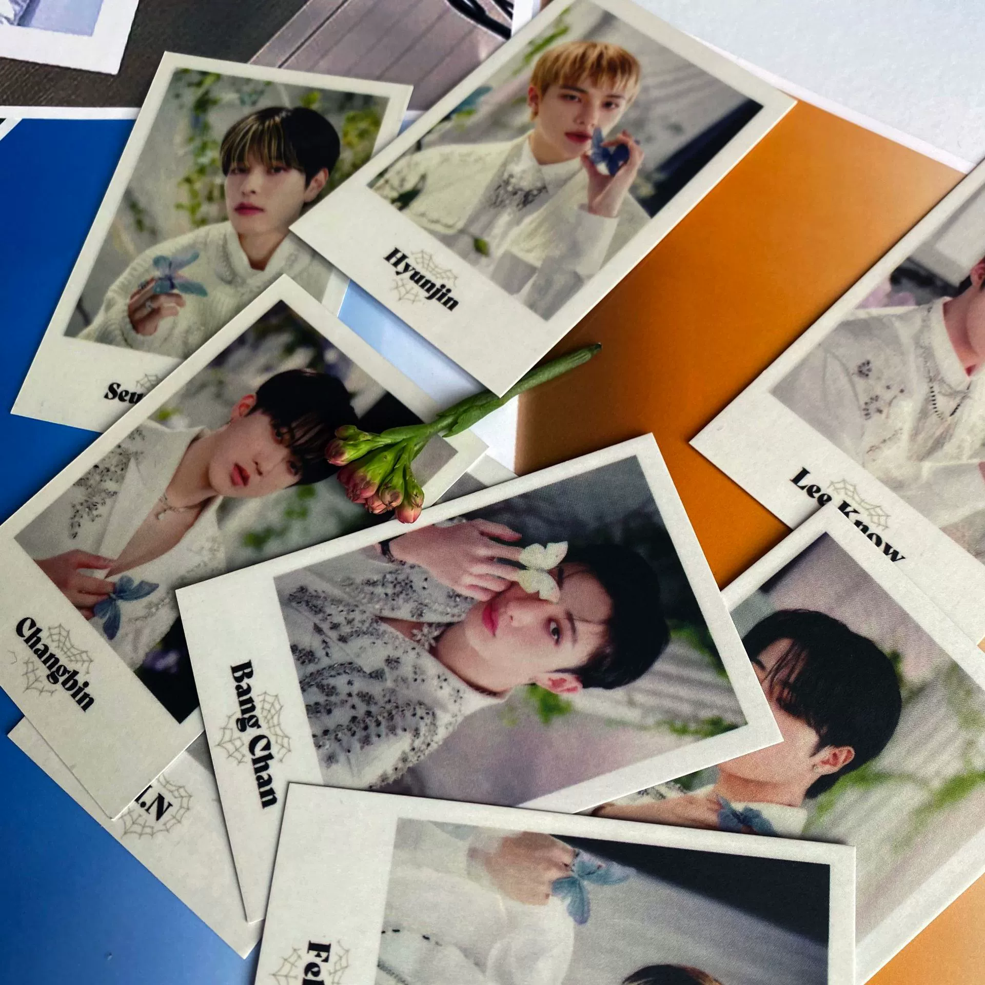 Stray Kids Полароид Япония Weekly Card, открытки коллекции фанатов, карточки-celebrities