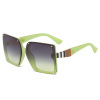 Fashionable trend retro sunglasses, glasses solar-powered, city style, wholesale