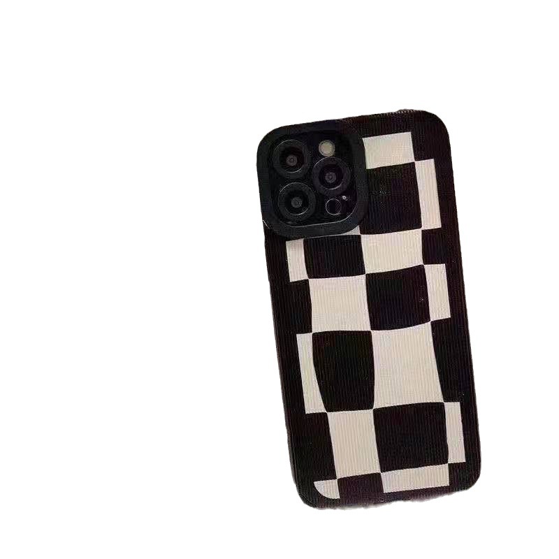 Checkerboard Phone Case For Samsung S23 Ultra A53 A32 Protective_voghion.com
