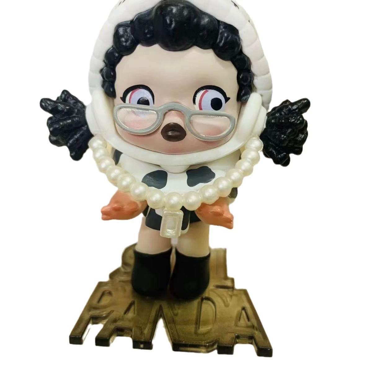 Коллекционная слепая коробка (POPMART) Bubble Mate Skullpanda Xiong Meow boom — ручная фигурка, 0,08 кг