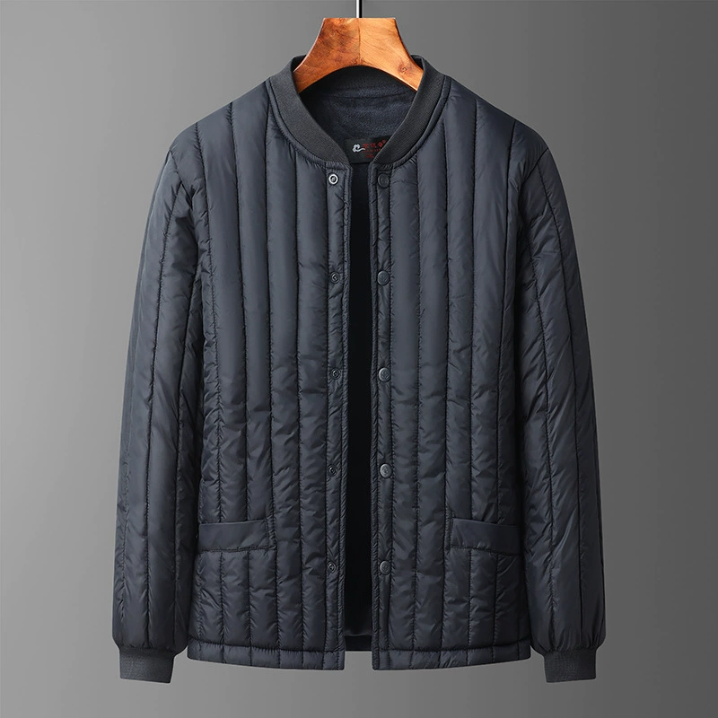 Пиджак с хлопковой подкладкой, мужское утолщенное зимнее пальто дедушки, маленькая куртка с хлопковой подкладкой для мужчин среднего и пожилого возраста, пуховая куртка с хлопковой подкладкой, подкладка на флисовой подкладке, Мужская