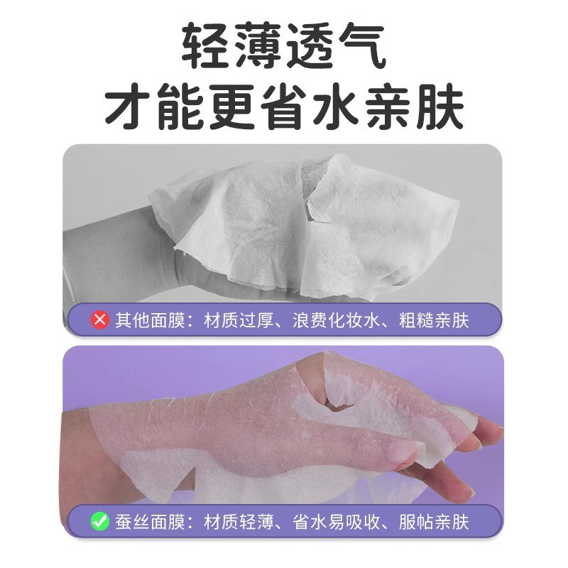 圧縮マスク超薄美容院水治療専用使い捨てマスク紙湿布綿シルクマスクボタン卸売り|undefined