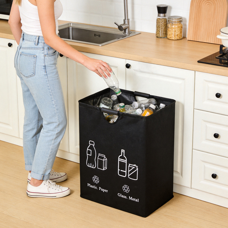 Cross-border best-selling daily necessities: foldable non-woven laundry bag, dirty clothes basket, large-capacity home storage bag Cross-border best-selling daily necessities: foldable non-woven laundry bag, dirty clothes basket, large-capacity home storage bag