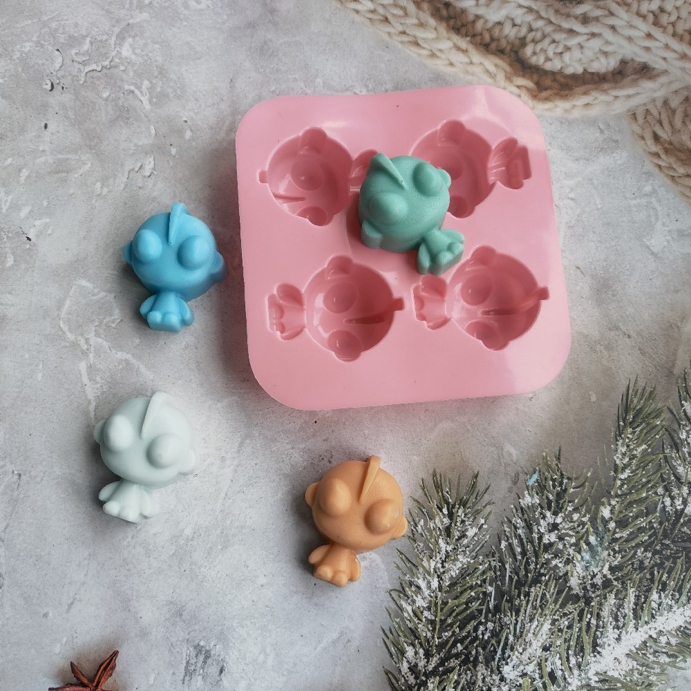 4 Superman 237 molde de pastel de silicona helado gelatina pudín molde de pastel de jabón herramientas de horneado