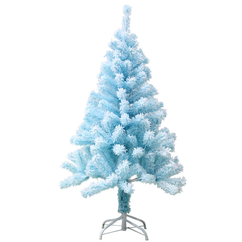 Shengyuan nuevo árbol de Navidad azul de nieve, viento, decoración de Navidad, decoración de Navidad
