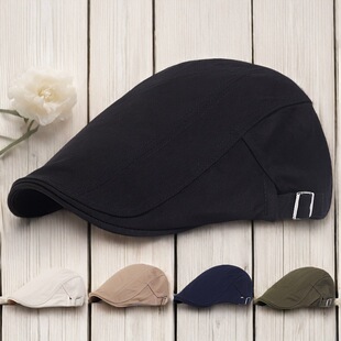 W 86883 Men's simple beret ��ʿ���sؐ��ñ�羳���uͨ���R