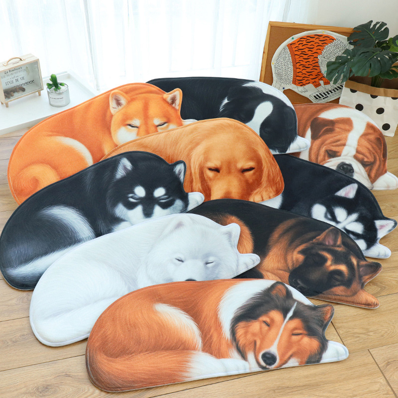 Mode Chien Polyester Tapis De Sol display picture 3