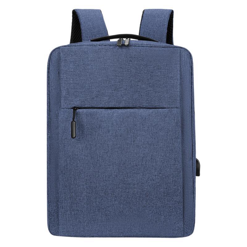 Mochila para computadora de gran capacidad, mochila con impresión de logotipo, mochila con carga, mochila informal de negocios, fabricante de regalos