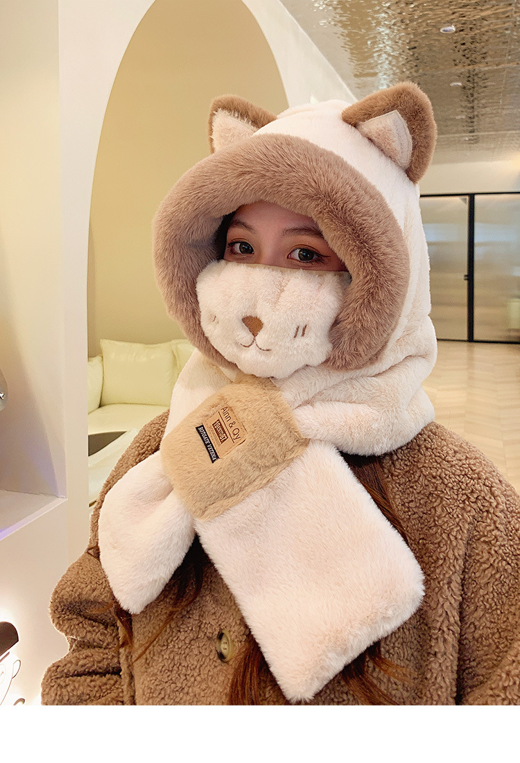 Plush Hat and Scarf Set - Image 6