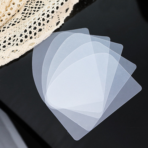 5 pieces of transparent plastic cake soft scraper, semicircular scraper, cream scraper, batter scraper, baking tool