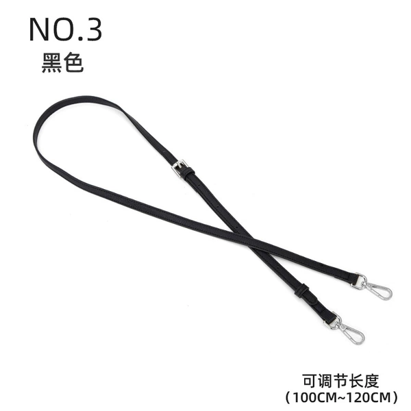 Black straps, 1.2cm