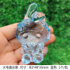 Toy with accessories, cartoon transparent jewelry, crystal, perfume, decorations, accessory, with gem