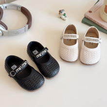 儿童公主鞋2025春秋季女孩时尚皮鞋新款韩版女童软底单鞋宝宝鞋子