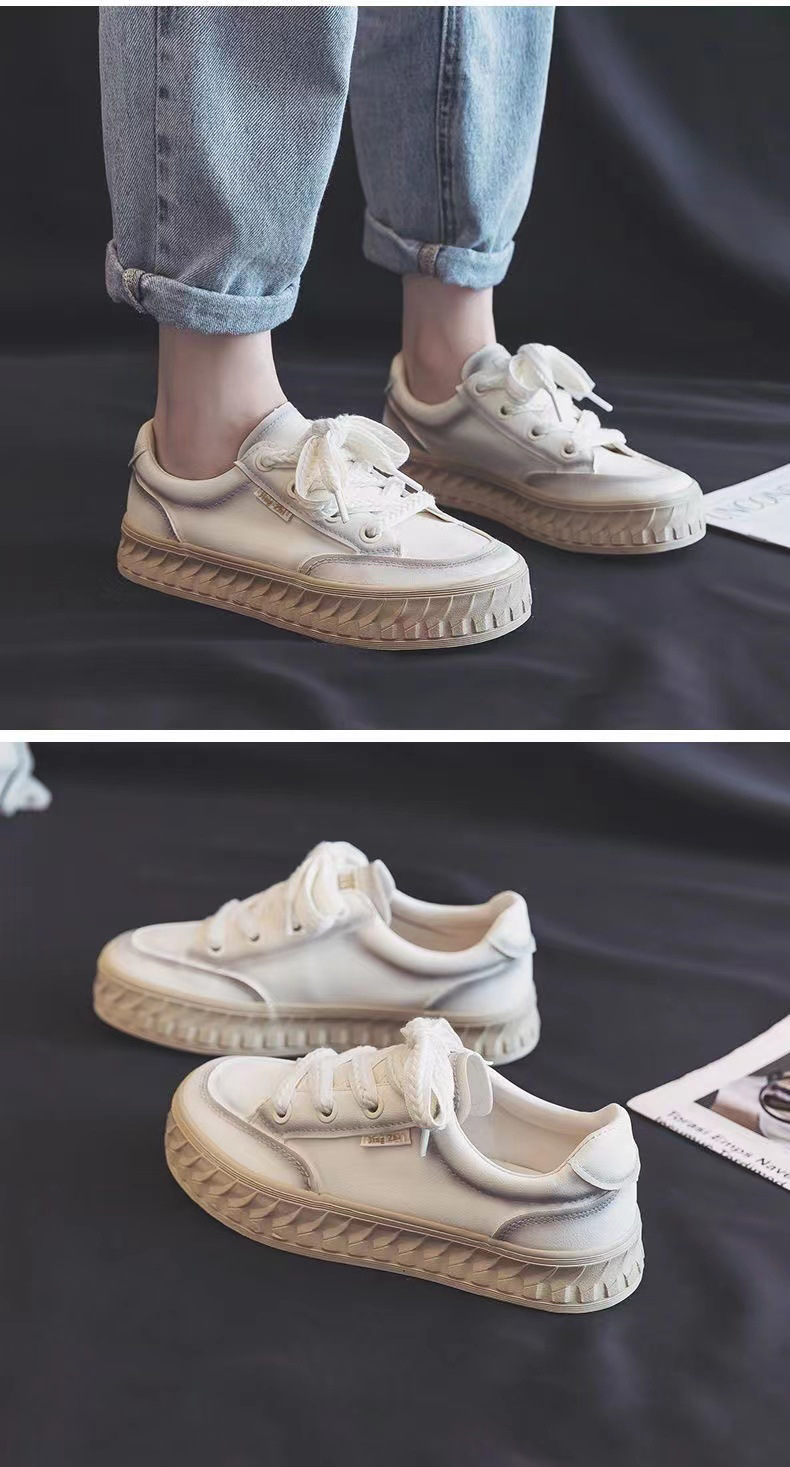 Basketball Shoes Walking Shoes Sneakers Fabric Rubber Sole Versatile Slip Resistant Shock Absorption Sneakers Footgear_voghion.com