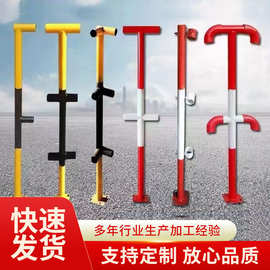 楼梯扶手建筑立杆 王字杆 定型化临边防护栏 楼梯立杆连接杆