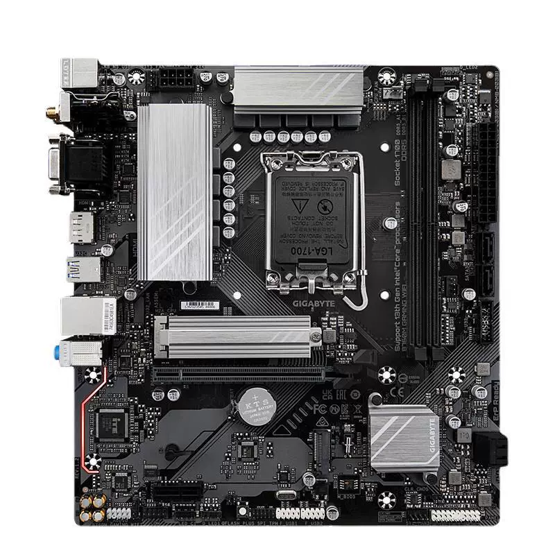 Подходит для материнской платы Intel Gigabyte B760M Gaming WiFi, поддержка процессоров 12/13/14‑го поколений