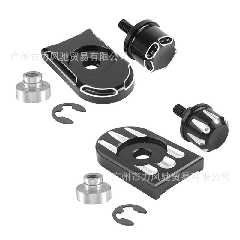 Adecuado para Harley cojín del asiento tornillos CNC cojín tornillos fijos accesorios de modificación de la motocicleta tornillos de liberación rápida