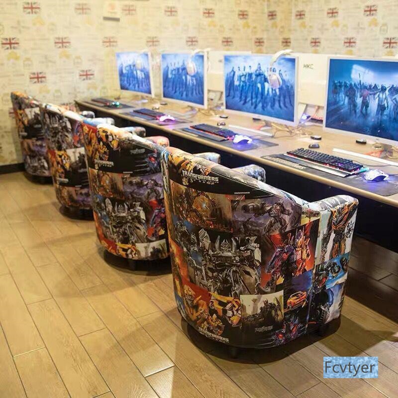 Miola Fabric Gaming Internet Cafe Detachable High-Back Rental Room Small Apartment Computer Sofa Chair Trendy New