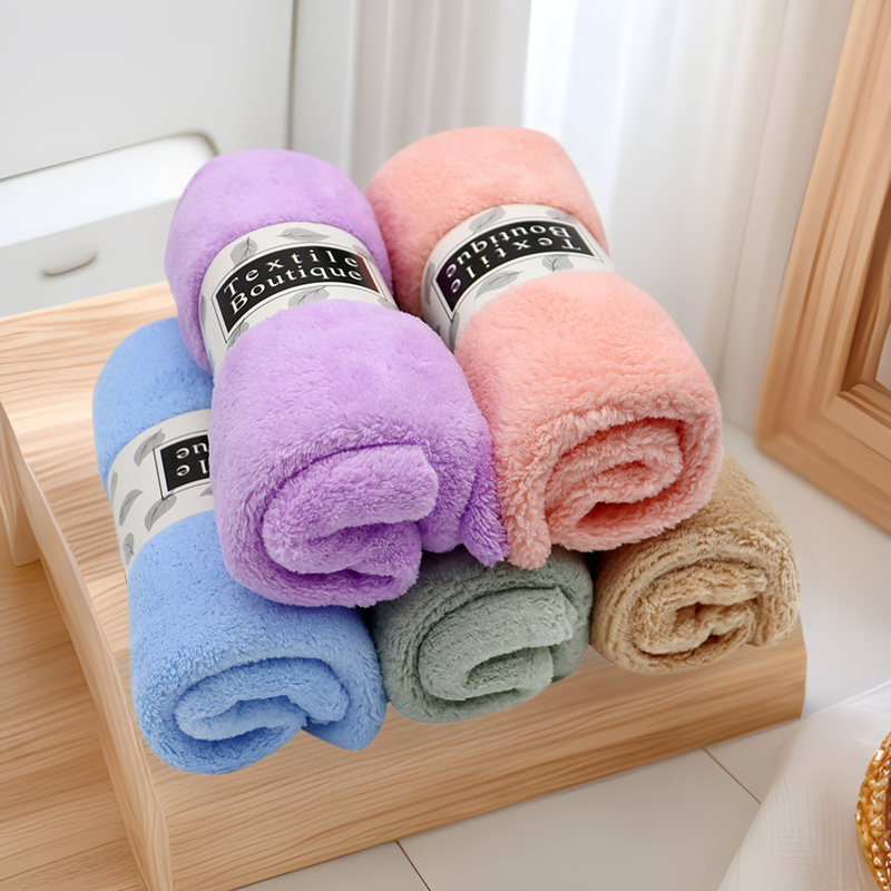 Soft comfortable towel for home use for face washing for men and women, water absorbent, increased thickness