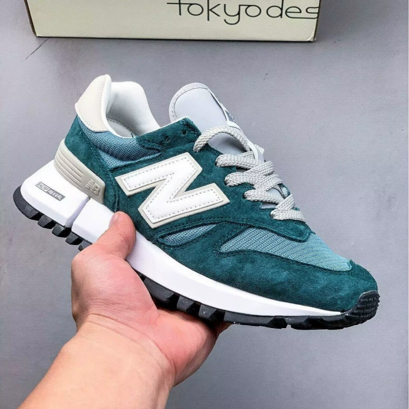 Кроссовки в стиле ретро Yuanzu серые NB 1300 N990 V3 дышащие мужские и женские совместные беговые кроссовки