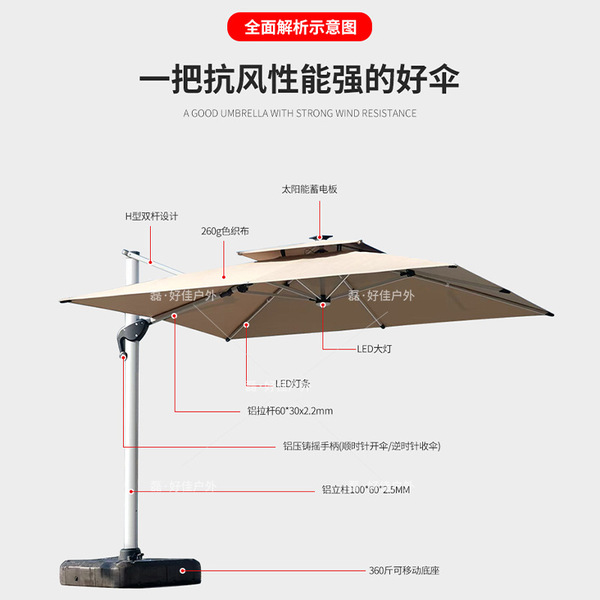 Outdoor parasol