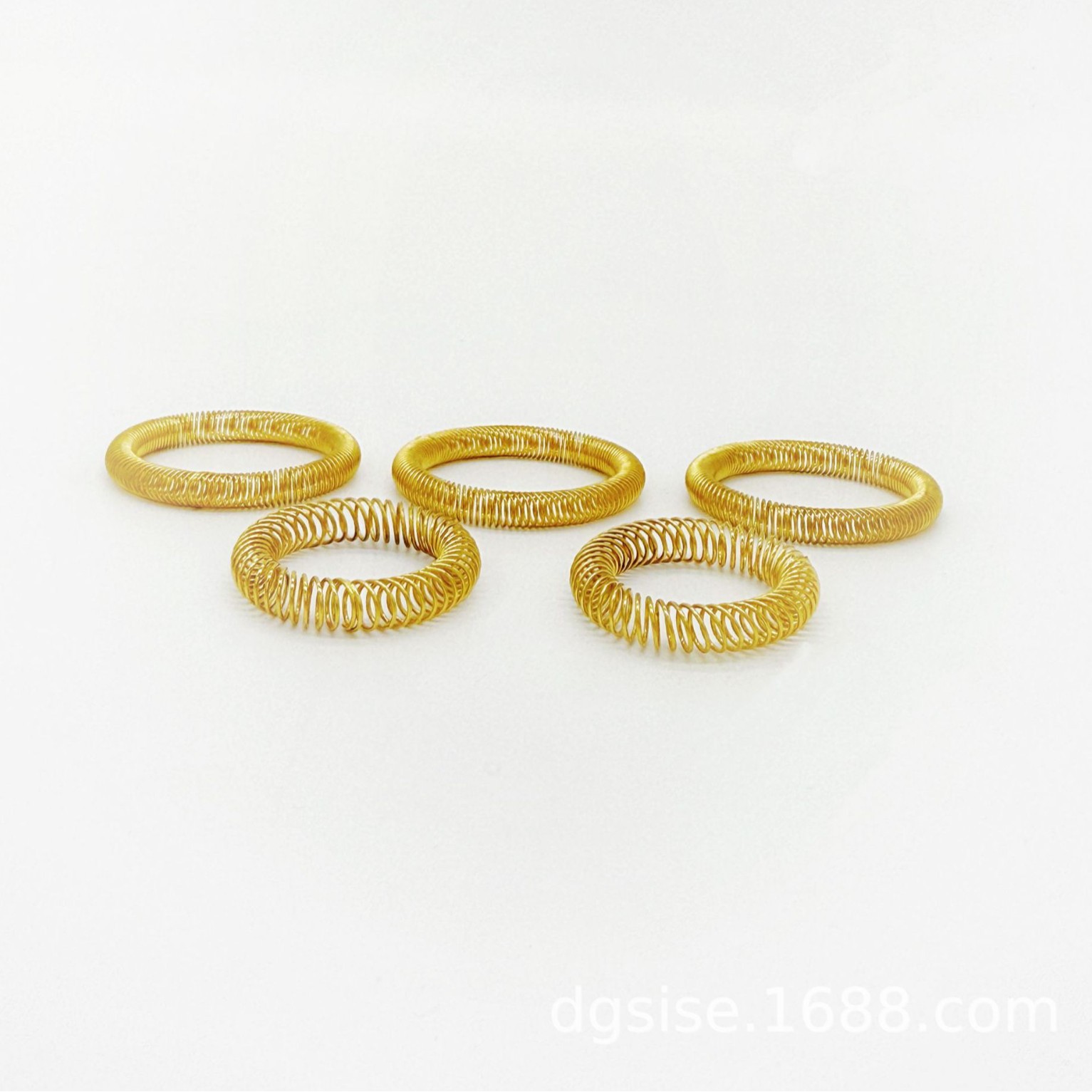 弹簧触指径向轴线向斜圈用于新能源高压导电触指高弹力螺旋高弹性