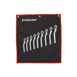 Endura 11-Piece Fully Polished Double Torx Wrench 5.5×7-24×27mm E1532