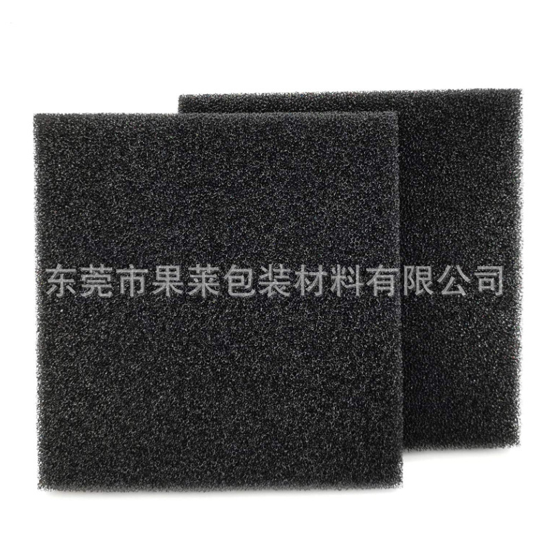 防静电海绵15-60ppi可定密度高密度可裁切任意形状跨境水族清洁棉