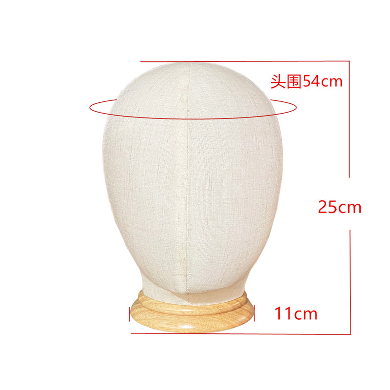 Soporte de Cabeza de Maniquí de Plástico