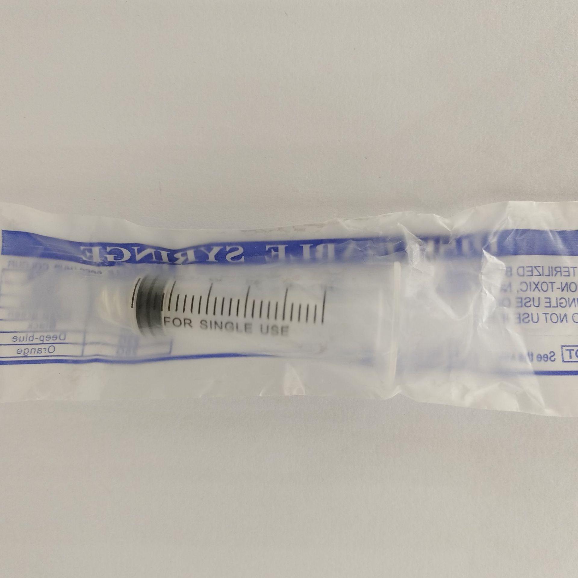 Comercio exterior al por mayor 1-500ml jeringa de plástico desechable boca recta con aguja jeringa animal