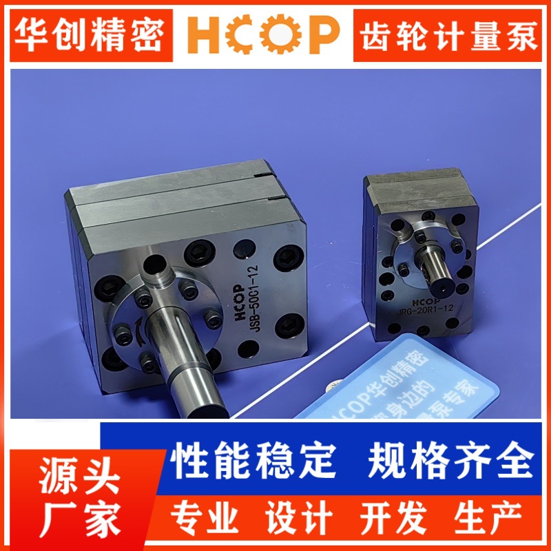 高温齿轮油泵 高压力输出机床润滑系统定量输油泵 齿轮计量泵