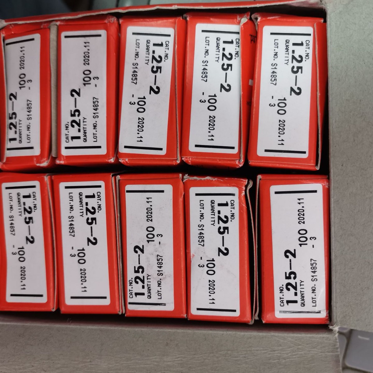 长期推荐供应JST现货R1.25-2(1.25-2）单粒冷压端子 JST 连接器