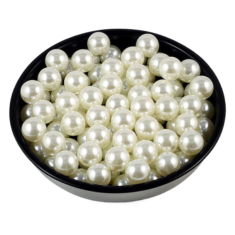 ABS perla artificial no agujero perla redonda teléfono móvil Shell DIY accesorios para el cabello material hecho a mano perlas sueltas accesorios de la joyería